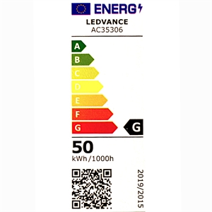 Dæmpbar Osram halogen pære med G9 sokkel. 50W,  230V - til lamper og anden belysning.